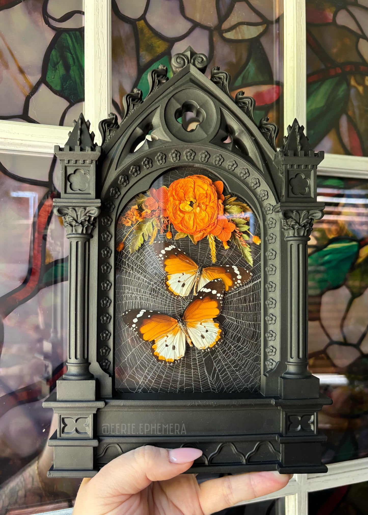 I like to wander some graveyards alone. And think of all that I've become