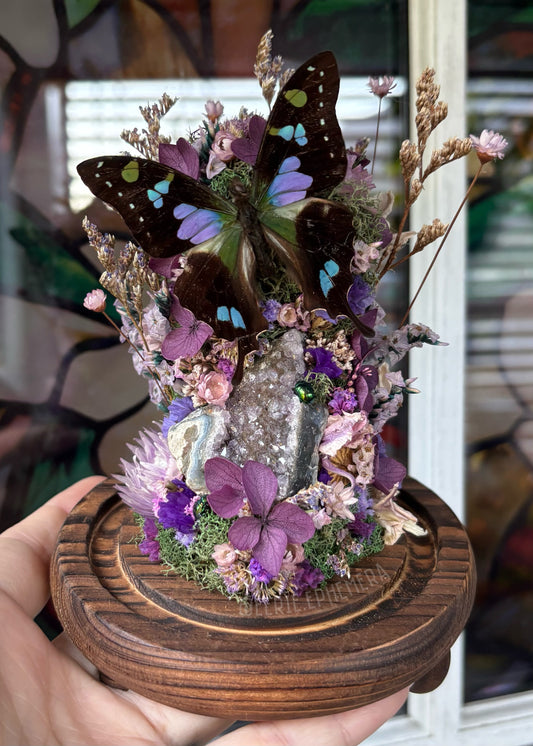 Small Purple Cloche
